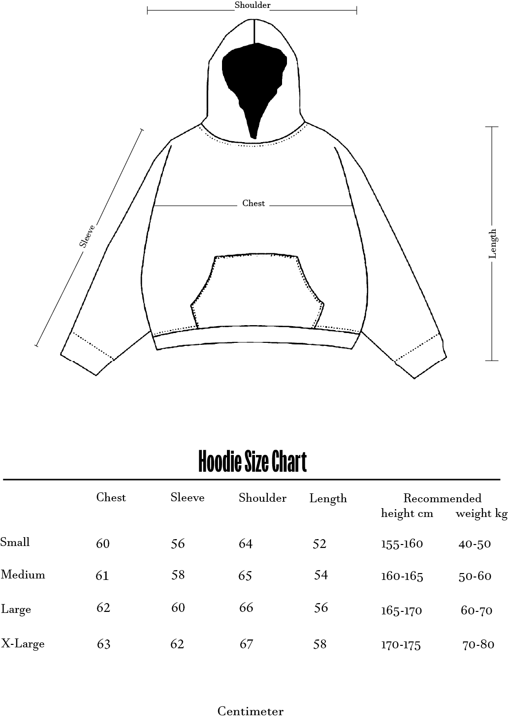 BLAZE HOODIE  - BLACK